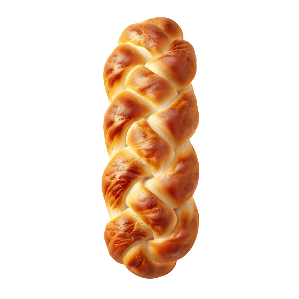 AI generated Isolated Golden Brown Pretzel Art png