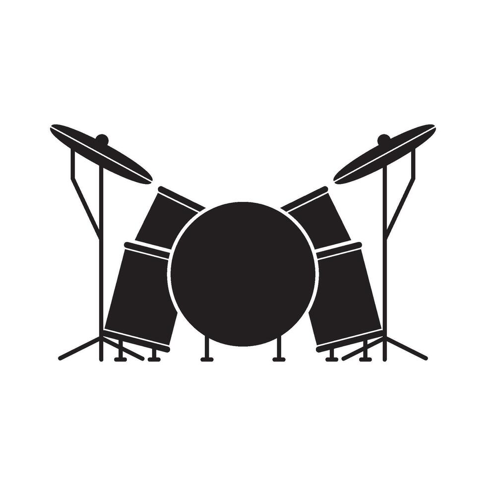 Drum icon vector