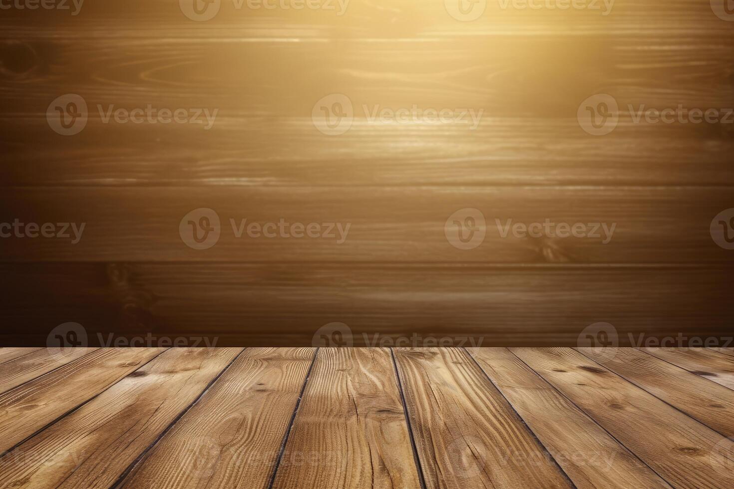 AI generated Whispers of Time, A Captivating Dance of Patterns on a Hazy Wooden Floor photo