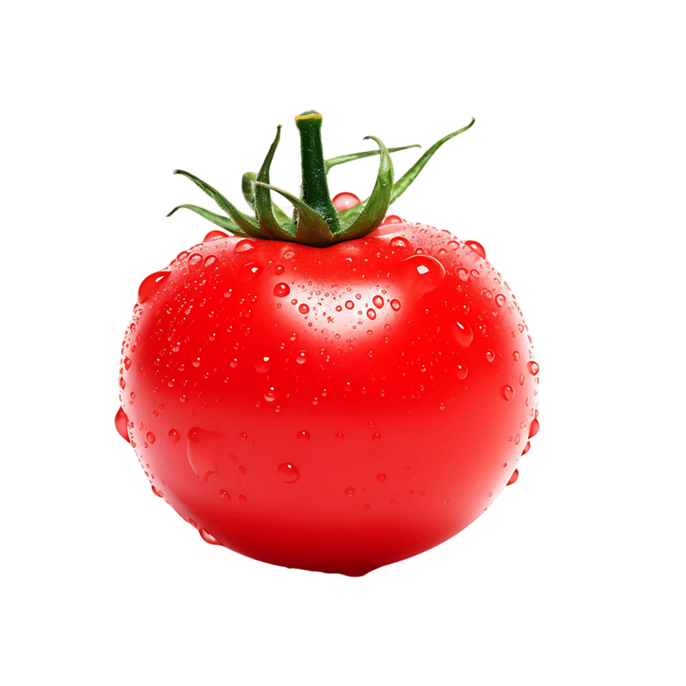 AI generated Tomato on a Blank Canvas, Providing Creative Space for Customization png