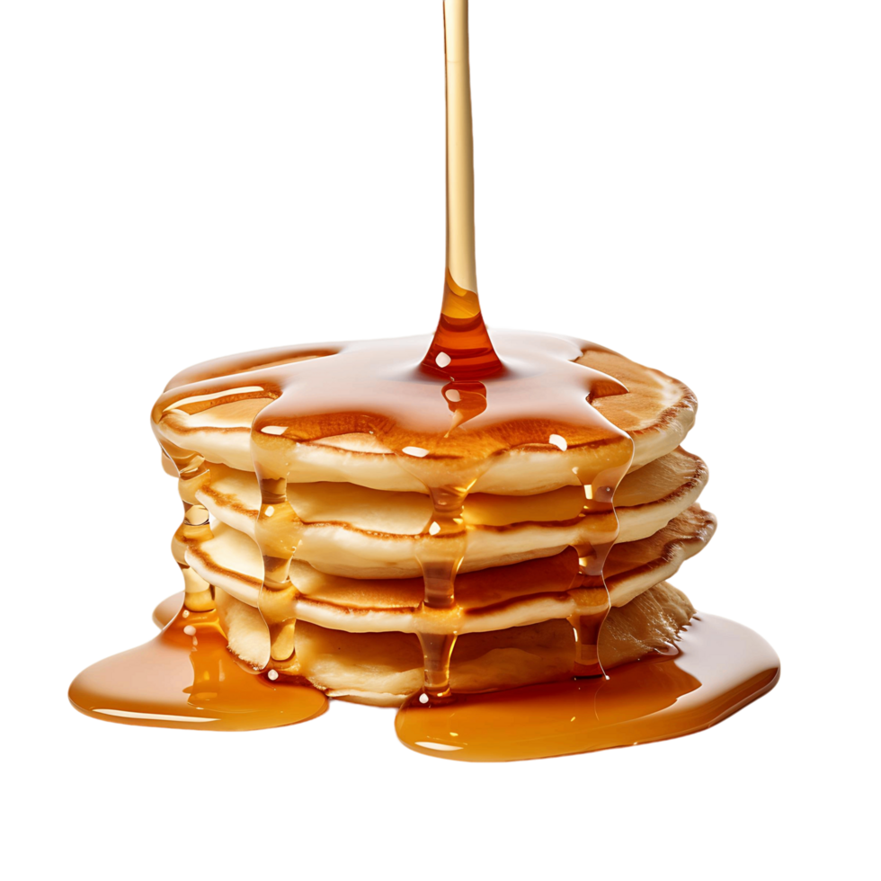 AI generated Syrup Bottle with No Background, Effortlessly Blending into Various Culinary Contexts png