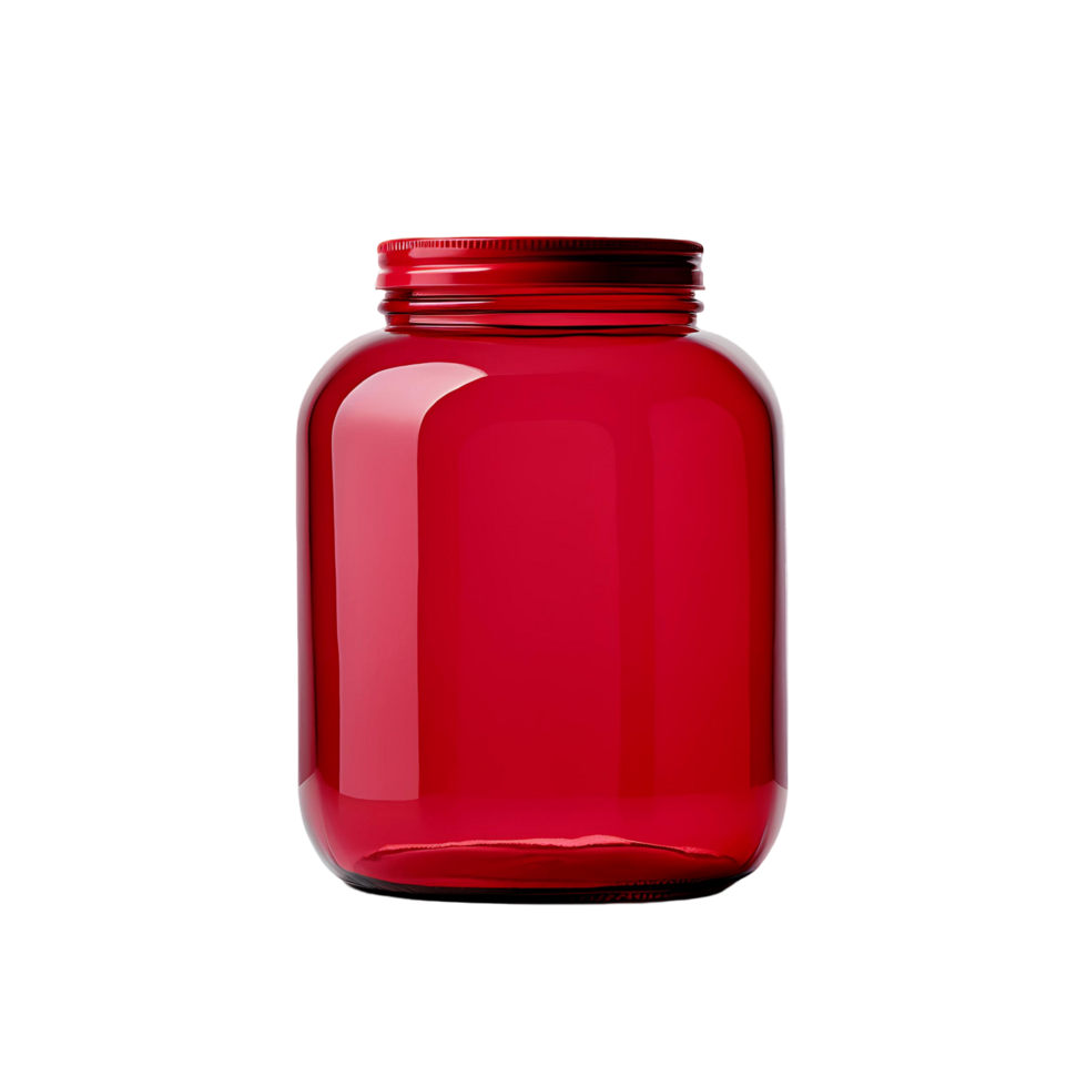 AI generated Jar Extracted on Transparent, Facilitating Easy Graphic Integration png