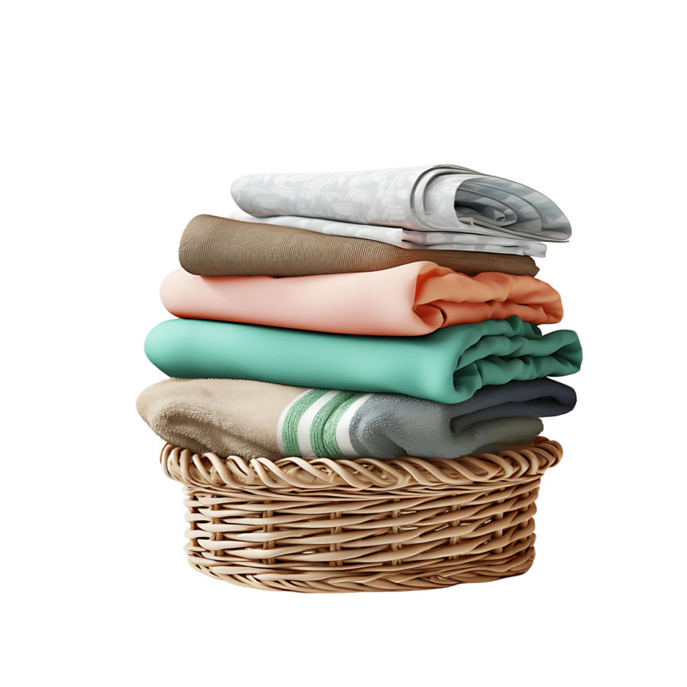 AI generated Isolated Laundry Accessory, Ideal for Focused Design Elements and Specialized Projects png