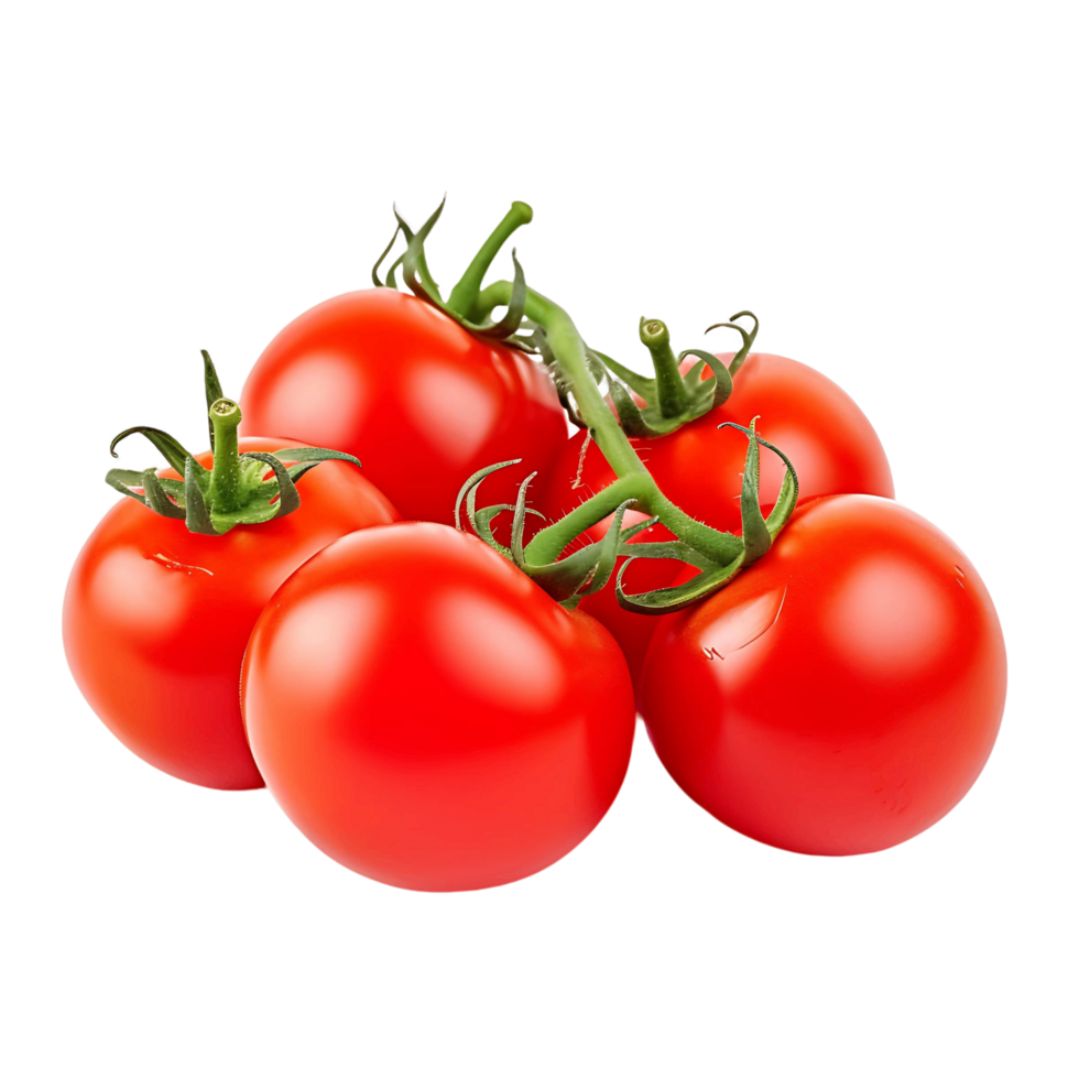 AI generated Clear Tomato Imagery, High Quality Visuals for Professional Culinary Presentations png