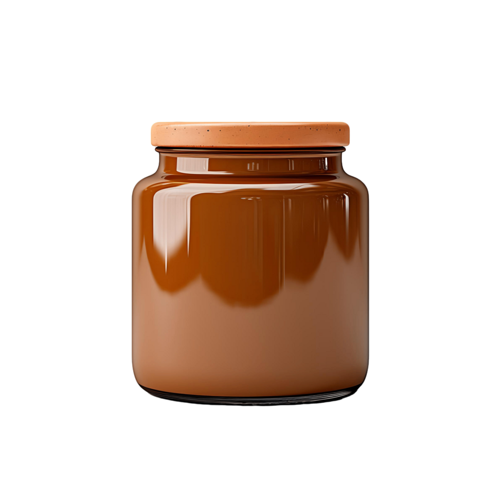 AI generated Jar Clipping Path for Detailed Customization in Design Projects png