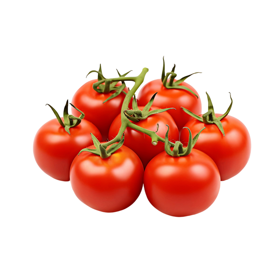 ai generato vedere attraverso maturo pomodoro, incoraggiando artistico composizioni e unico culinario grafica png