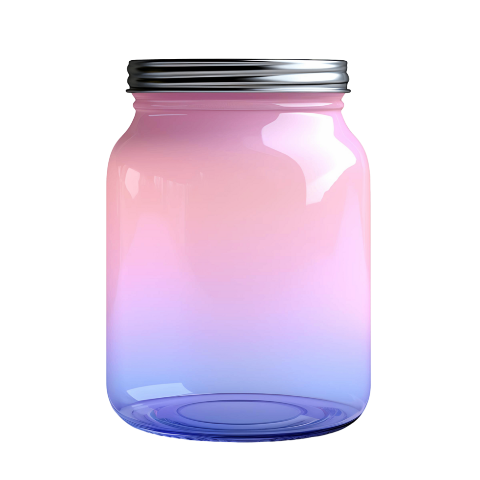 AI generated Cutout Glass Container, Enhancing Design Flexibility in Various Art png