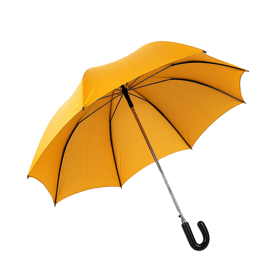 AI generated Transparent Background for Umbrella, Providing Maximum Design Flexibility png