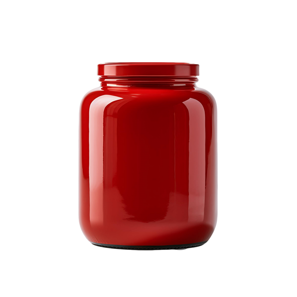 AI generated Clear Cut Jar Image, Professional and Neat Graphics Guaranteed png