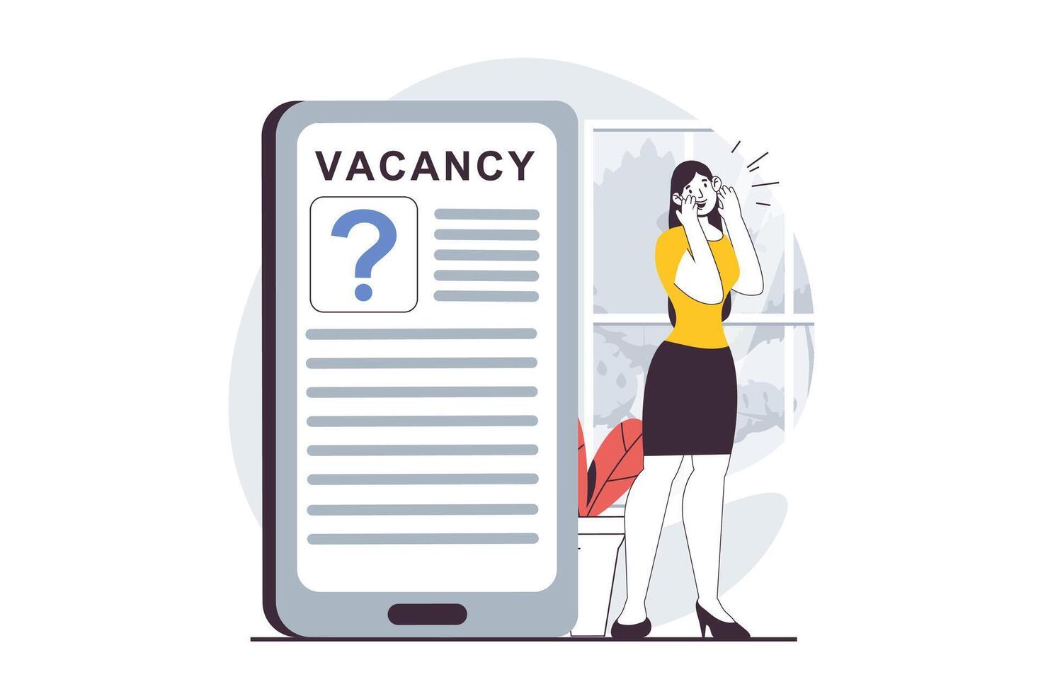 E-payment concept with people scene in flat design for web. Woman making financial transaction with secure mobile pay service in app. Vector illustration for social media banner, marketing material.