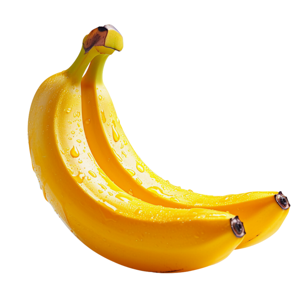 ai généré Frais banane fruit png