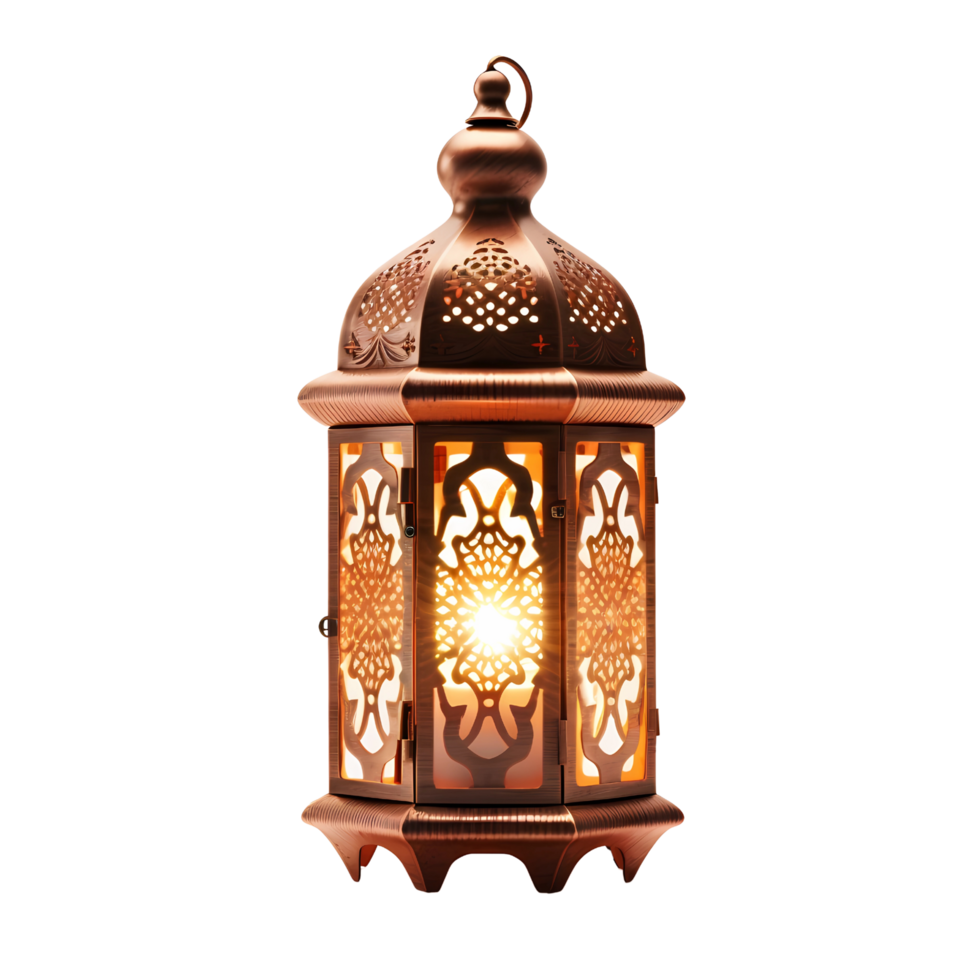 AI generated Decorative Islamic Lantern png