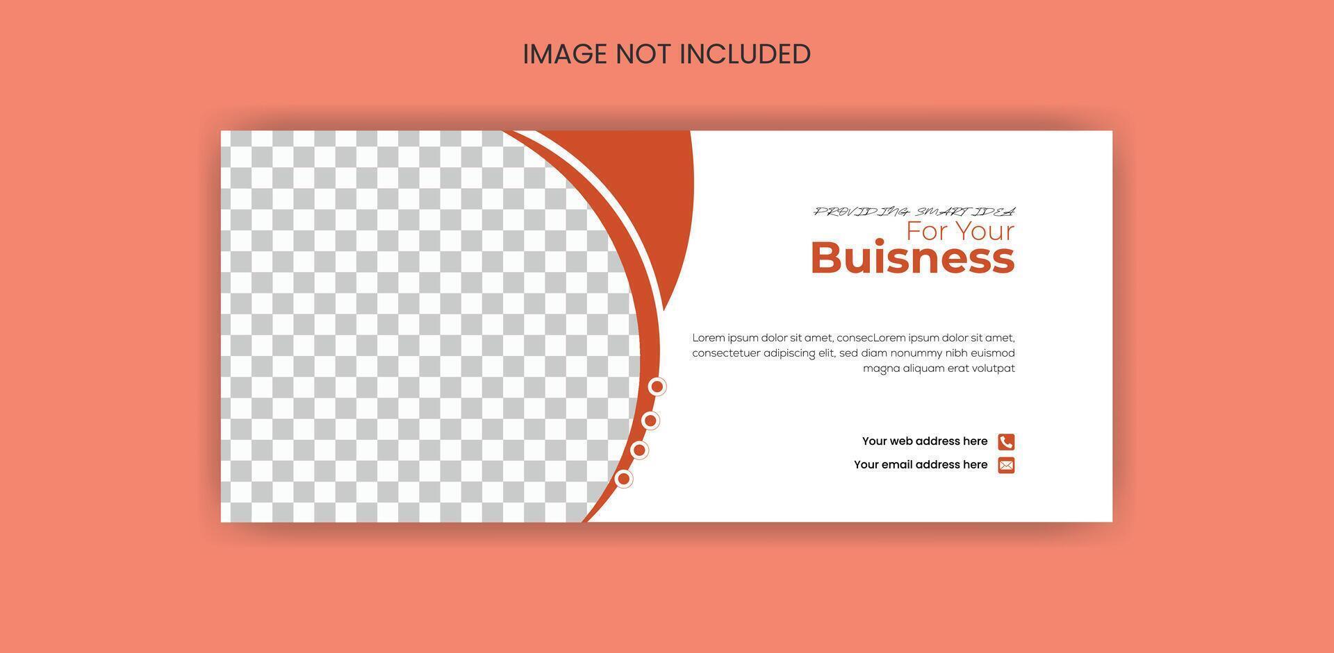 Creative social media cover design template. vector