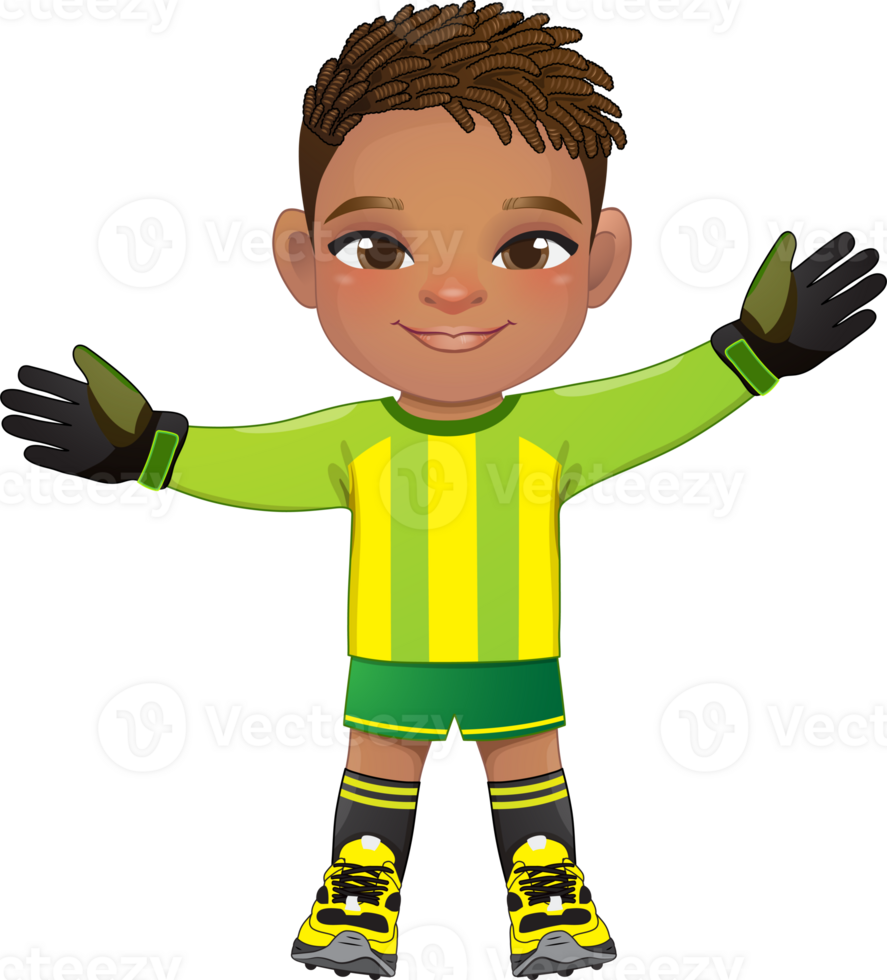 Goalkeeper Soccer player boy international uniform png