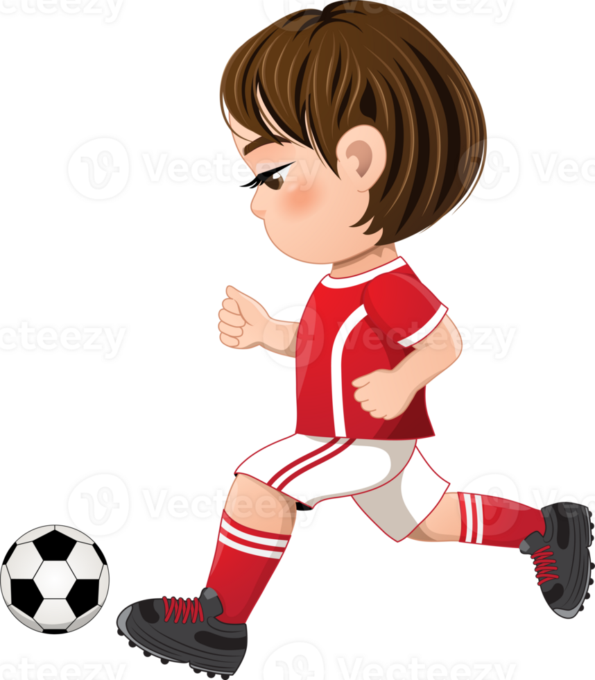Soccer player girl international uniform png