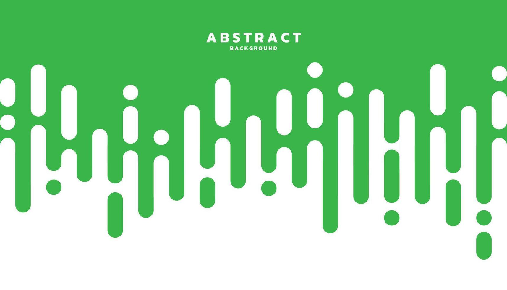 Abstract background, green and white pattern vector