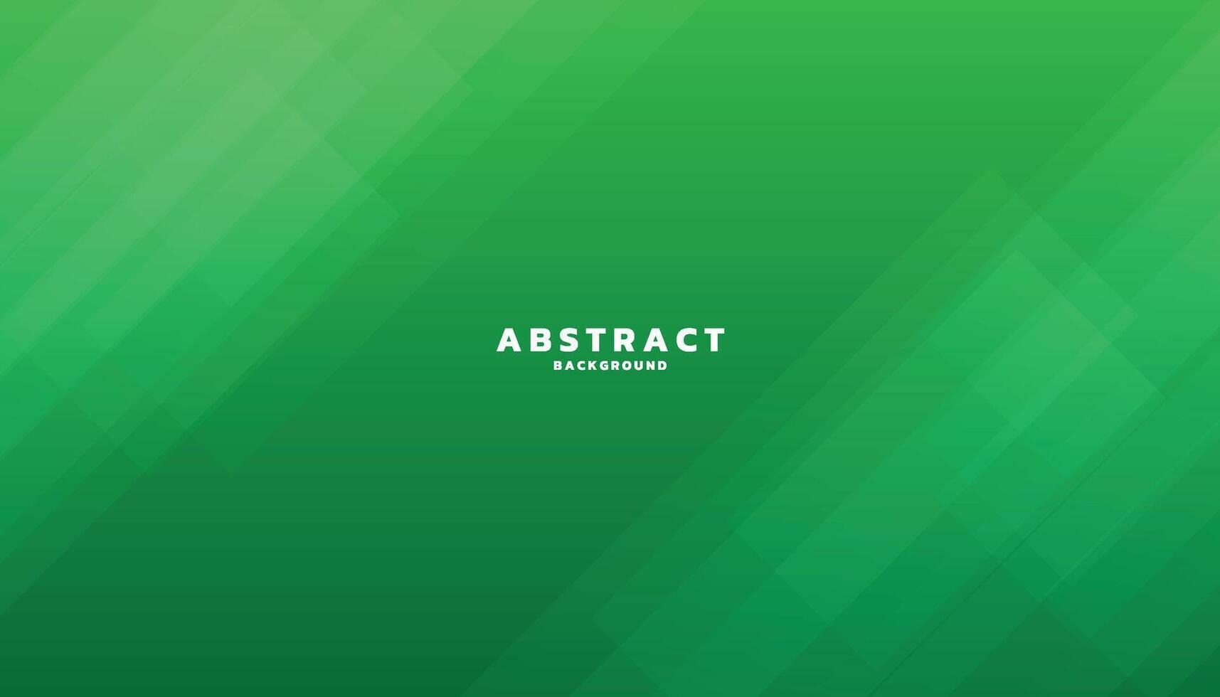 Green abstract background with diagonal pattern vector