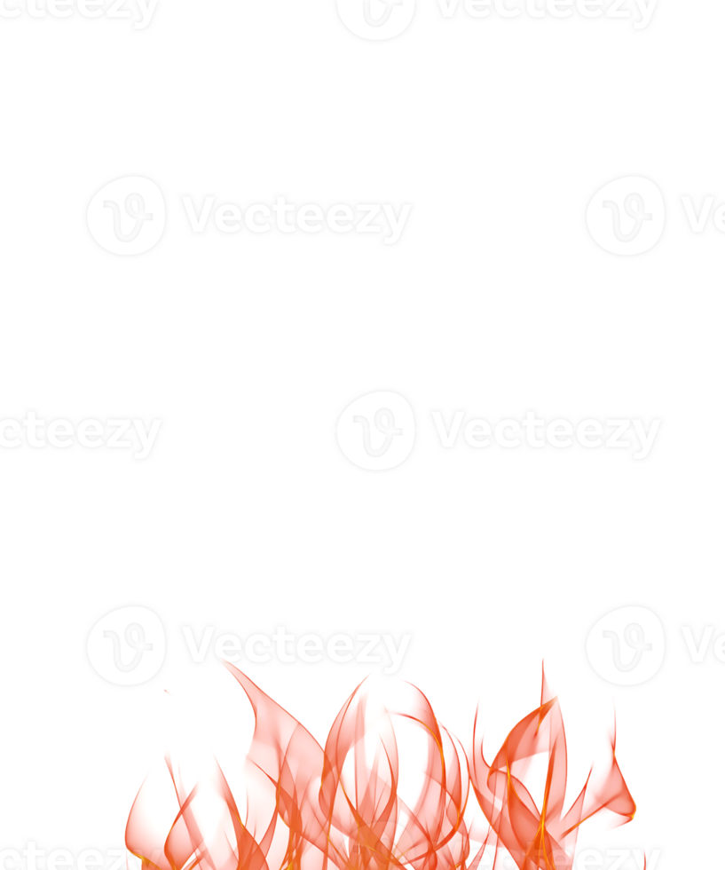 trasparente fuoco fiamme isolato trasparenza sfondo png