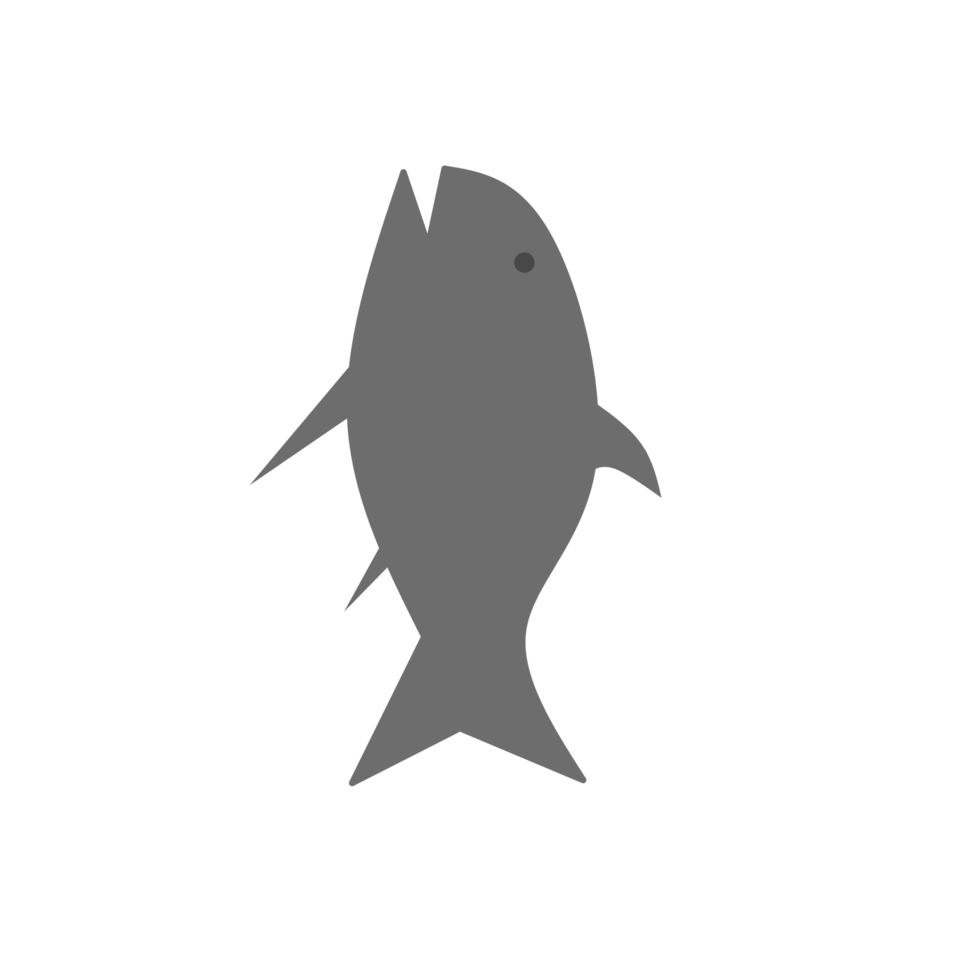 fish that has a gray color png
