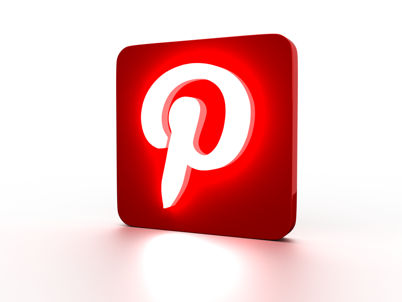 3d pinterest Logo png