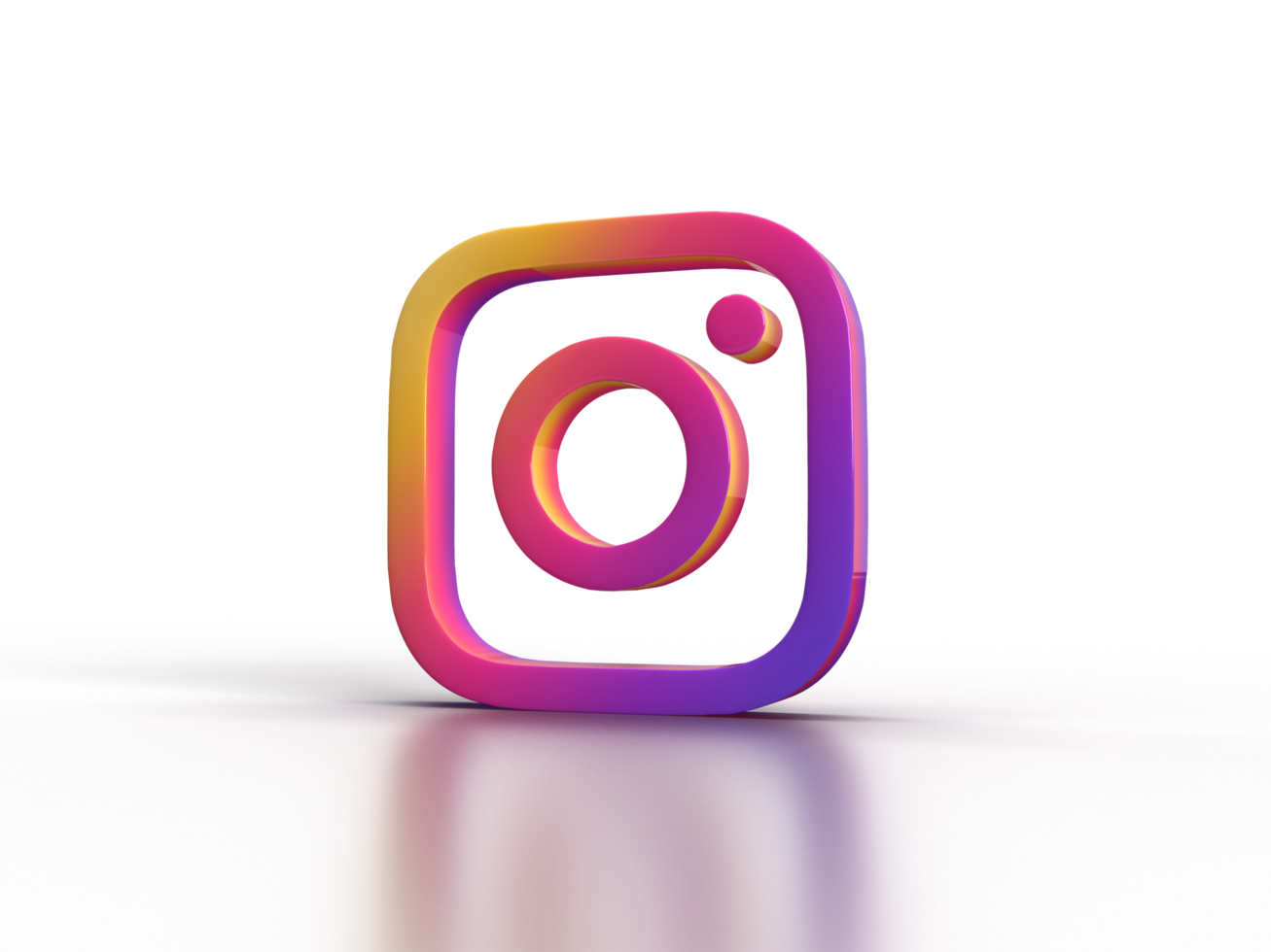 3d instagram Logo png