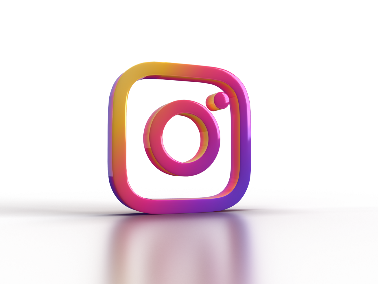 3d instagram Logo png