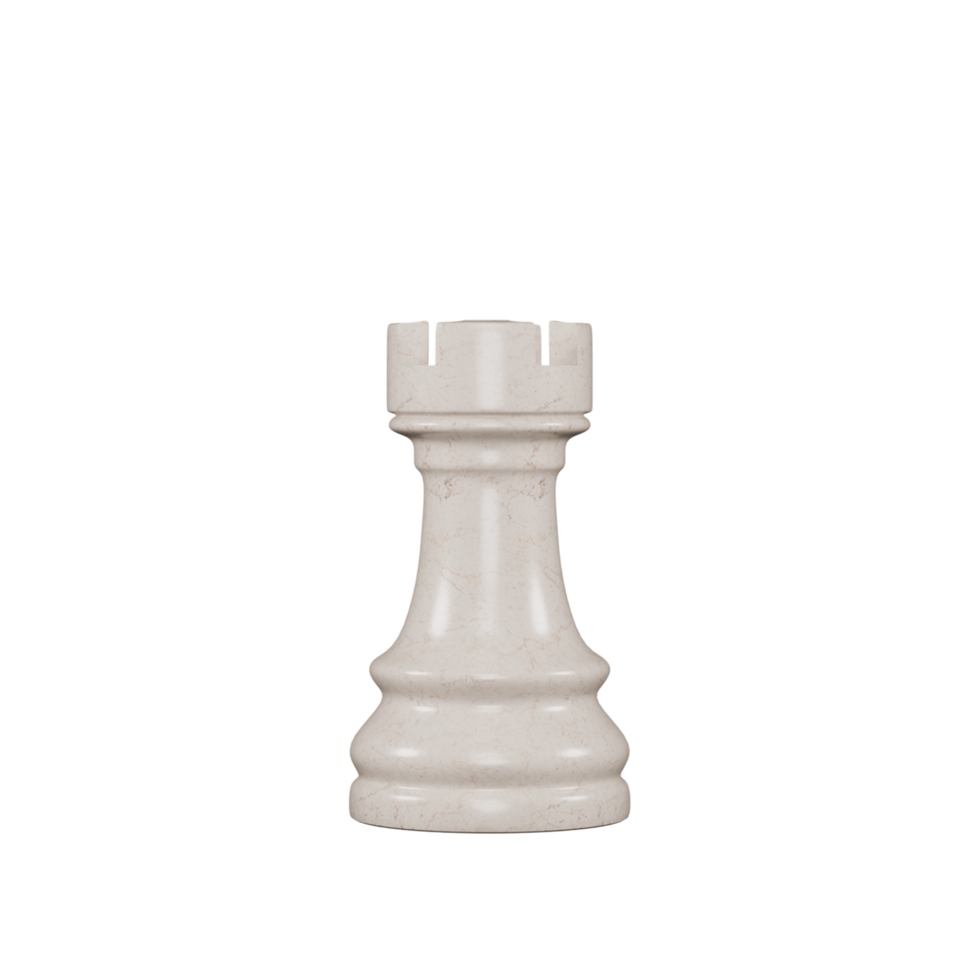 tour échecs pièce dans marbre prime texture png