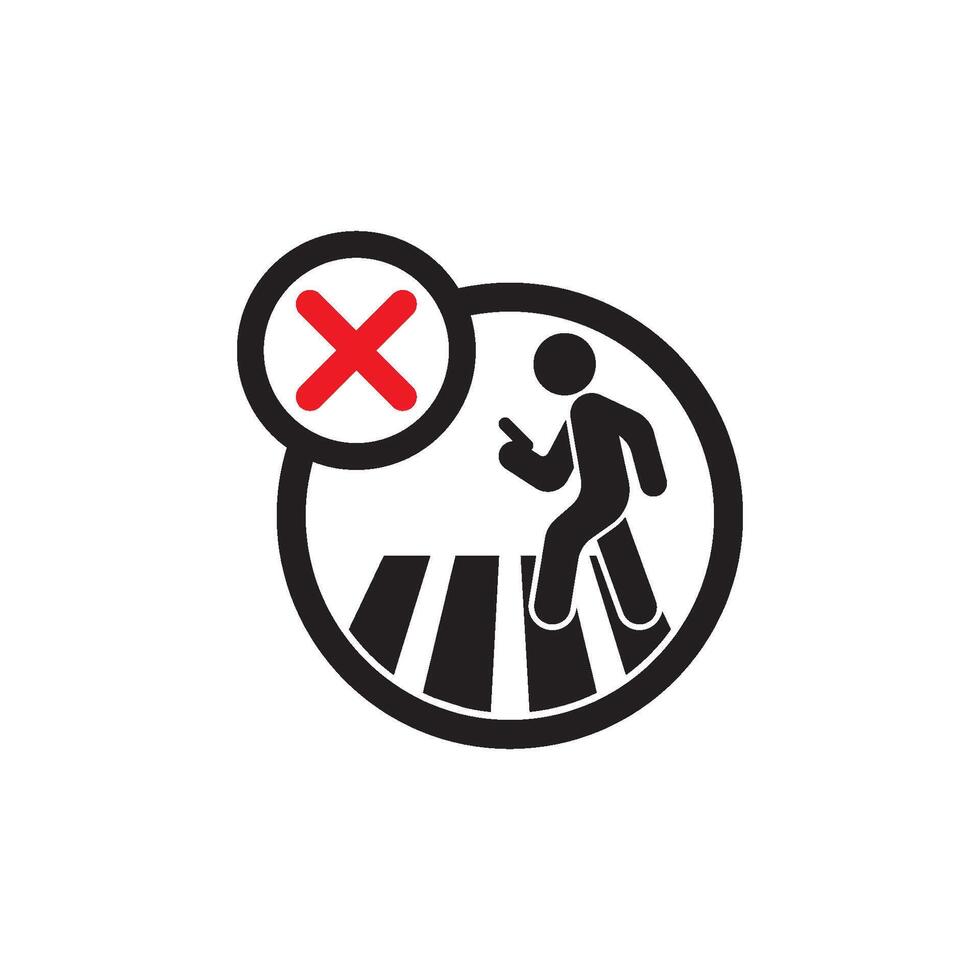 zebra cross icon vector illustration design