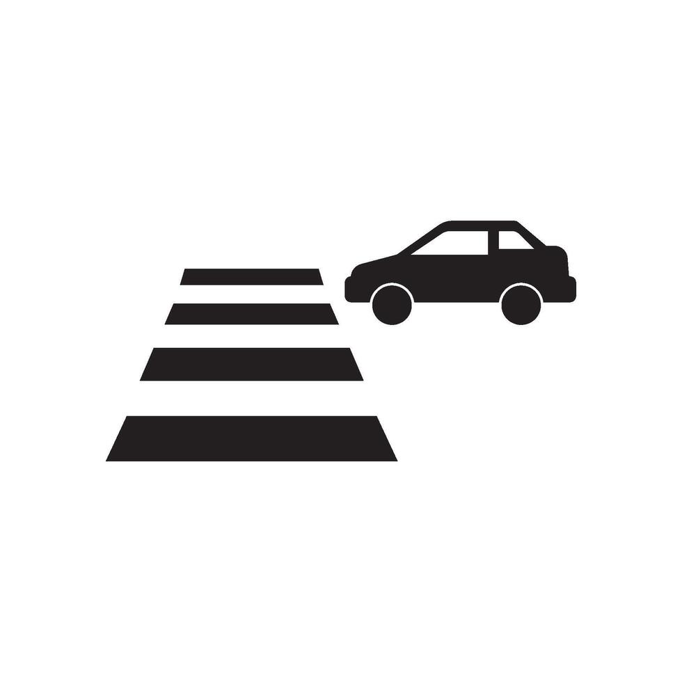 zebra cross icon vector illustration design