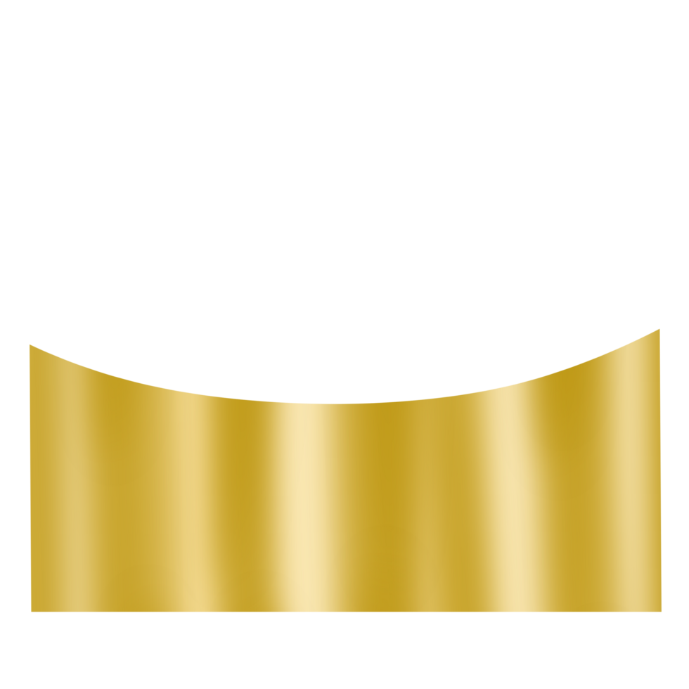 Golden Wave Border png