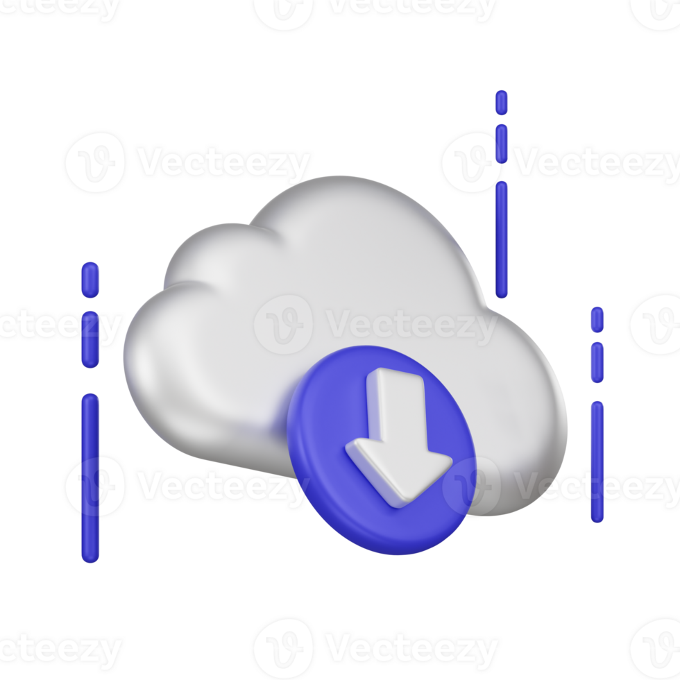 nuage Télécharger 3d icône png