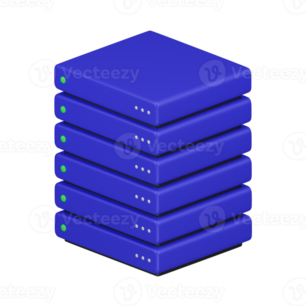 IT Infrastructure 3d icon png