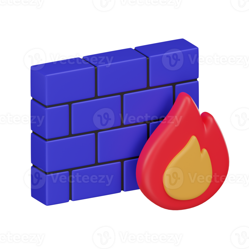 Firewall 3d Icon png