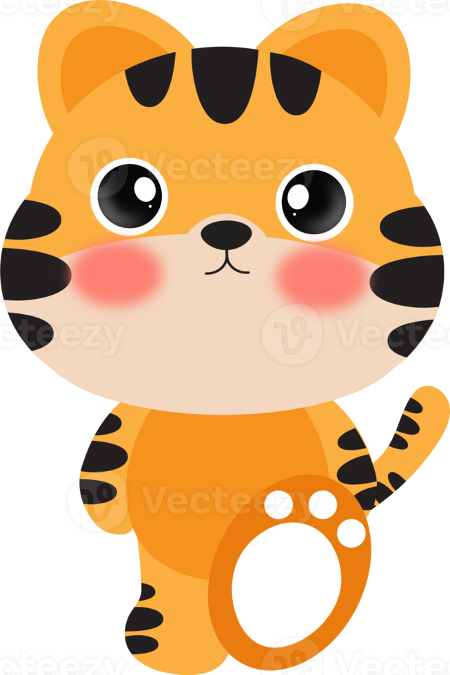 Cute Tiger . png