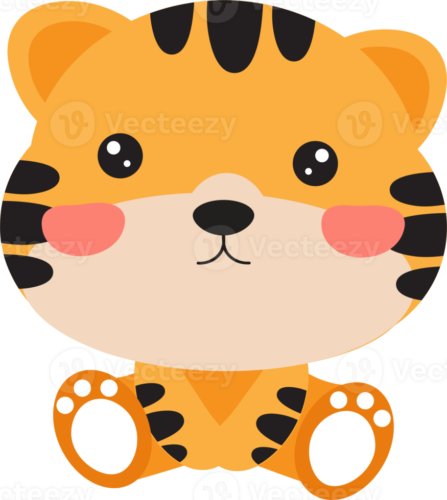 Cute Tiger . png