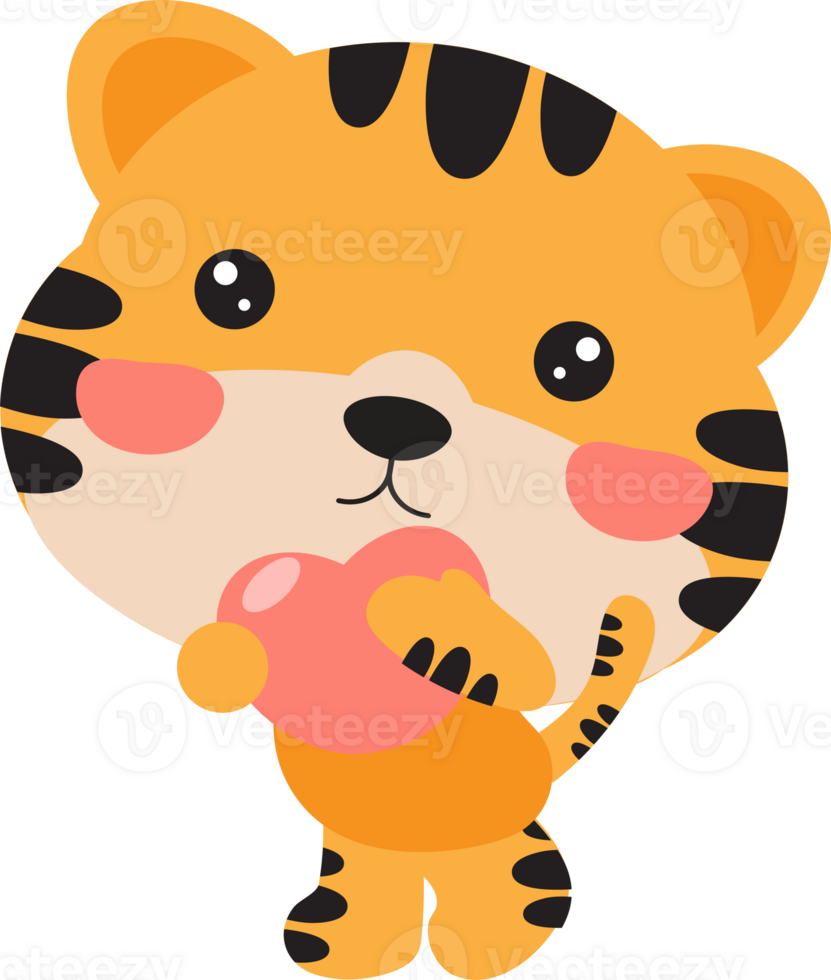 Cute Tiger . png