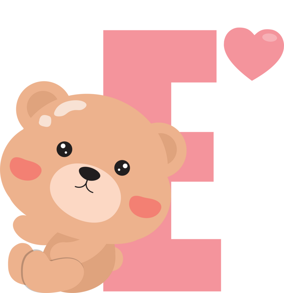 Teddy bear with heart png