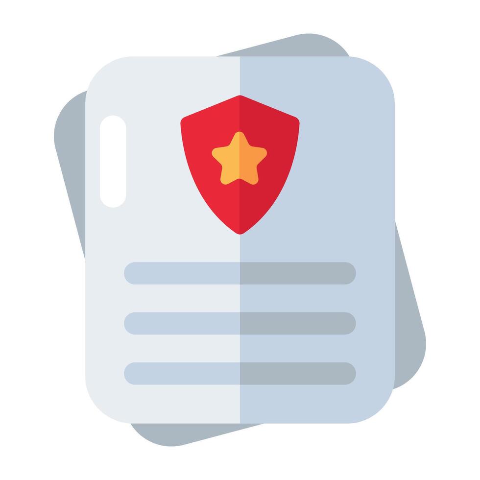 Premium download icon of contract vector