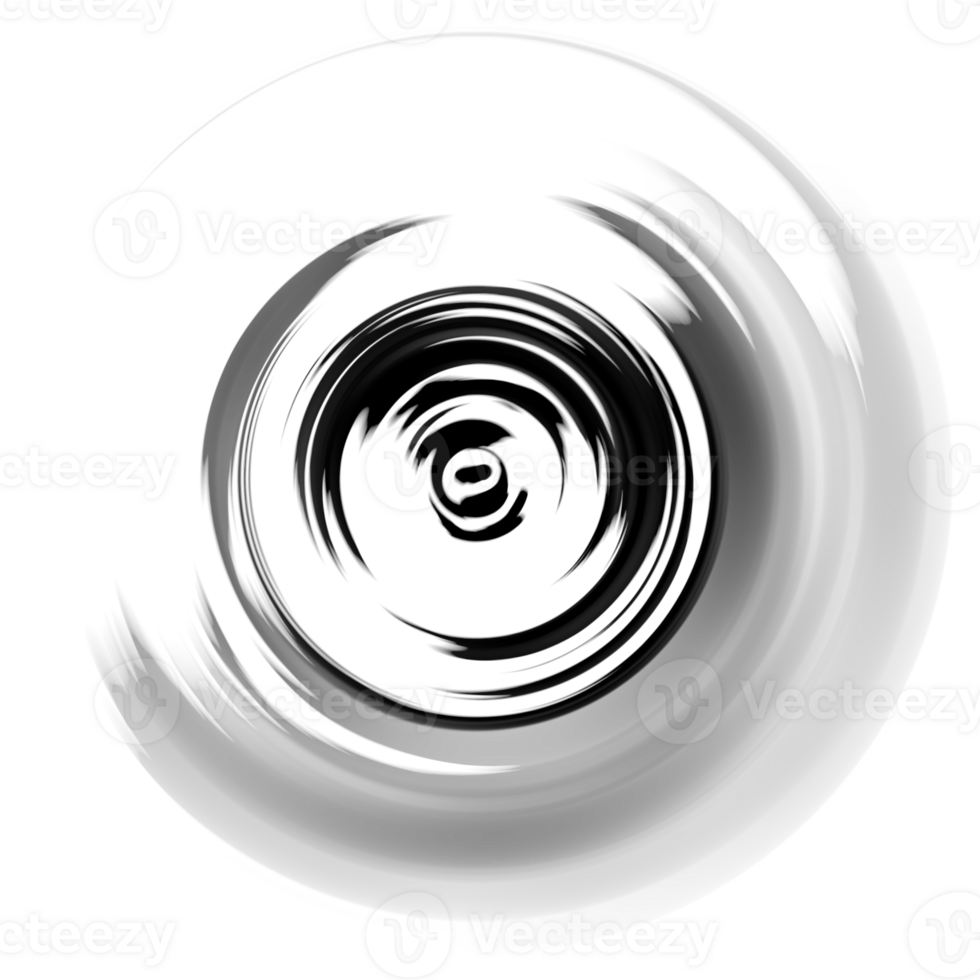 Spot round translucent white black png