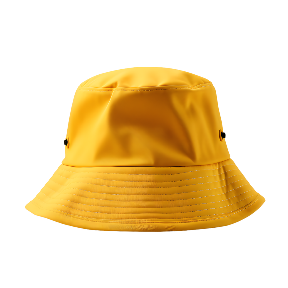 AI generated Yellow hat isolated png