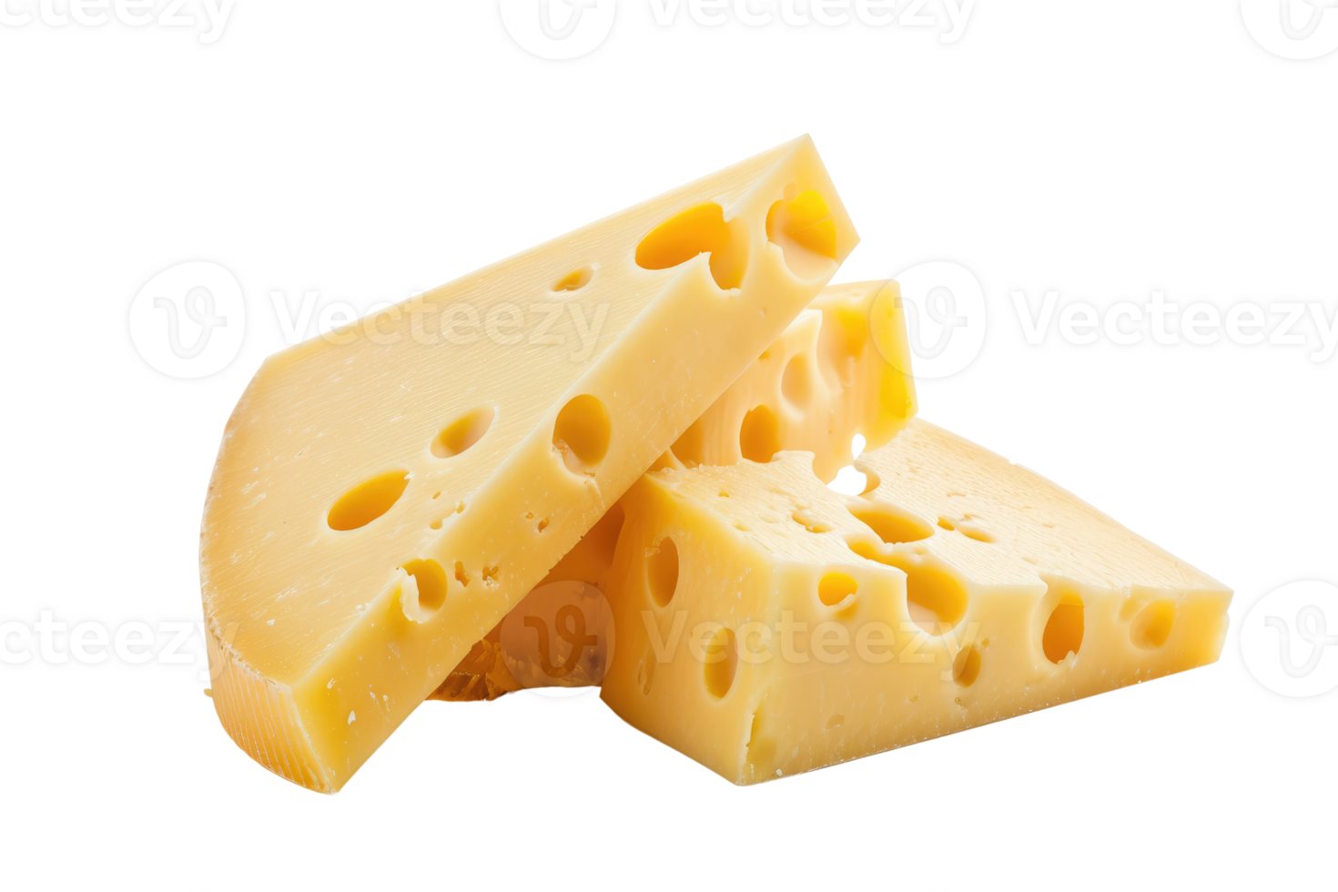 ai généré fromage isolé transparent Contexte png