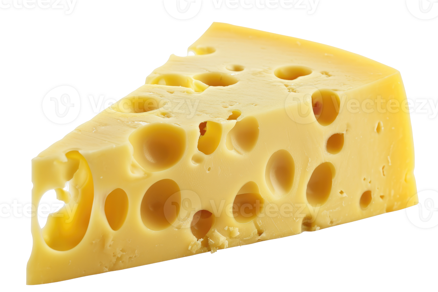 AI generated Cheese isolated transparent background png