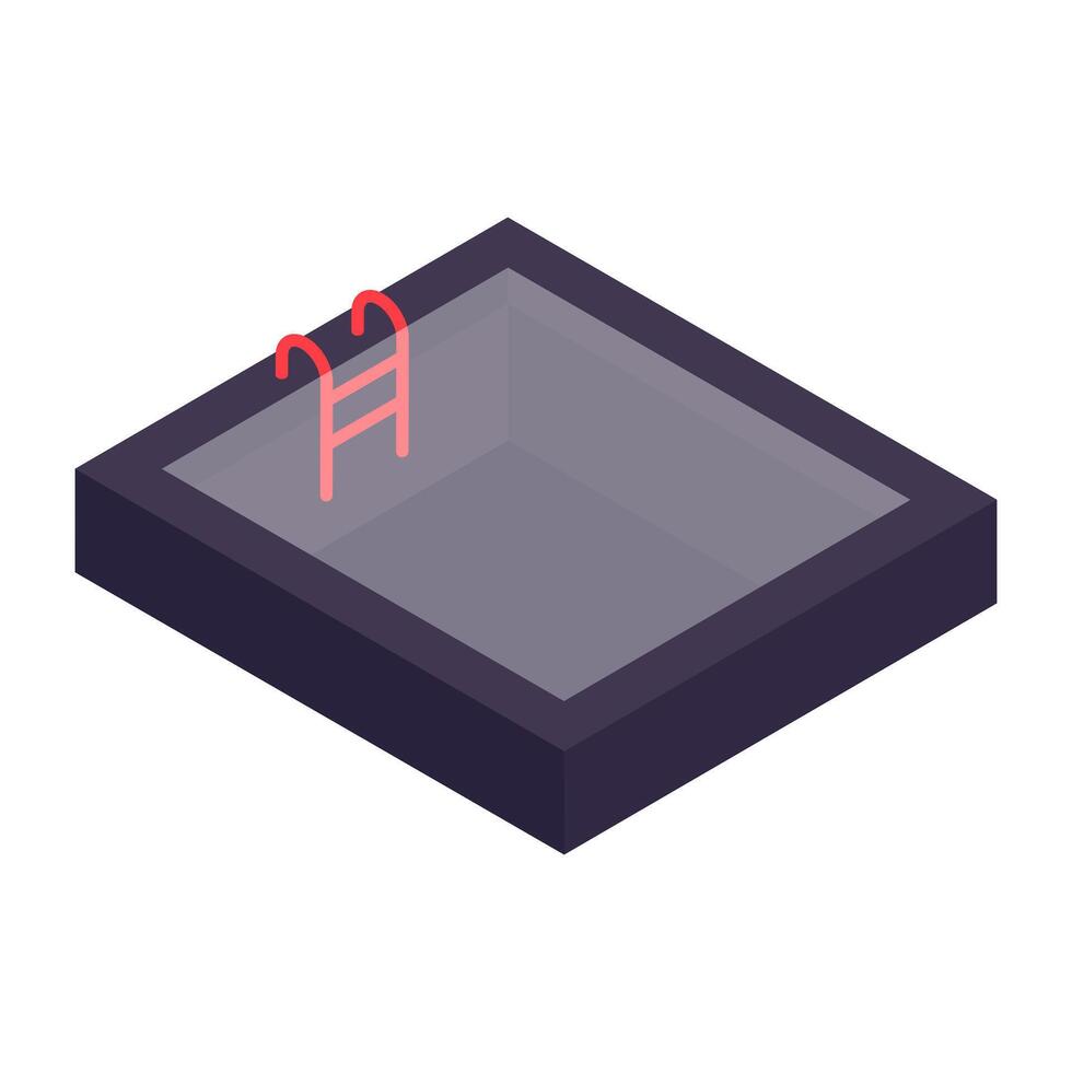 Premium download icon of swimming pool vector