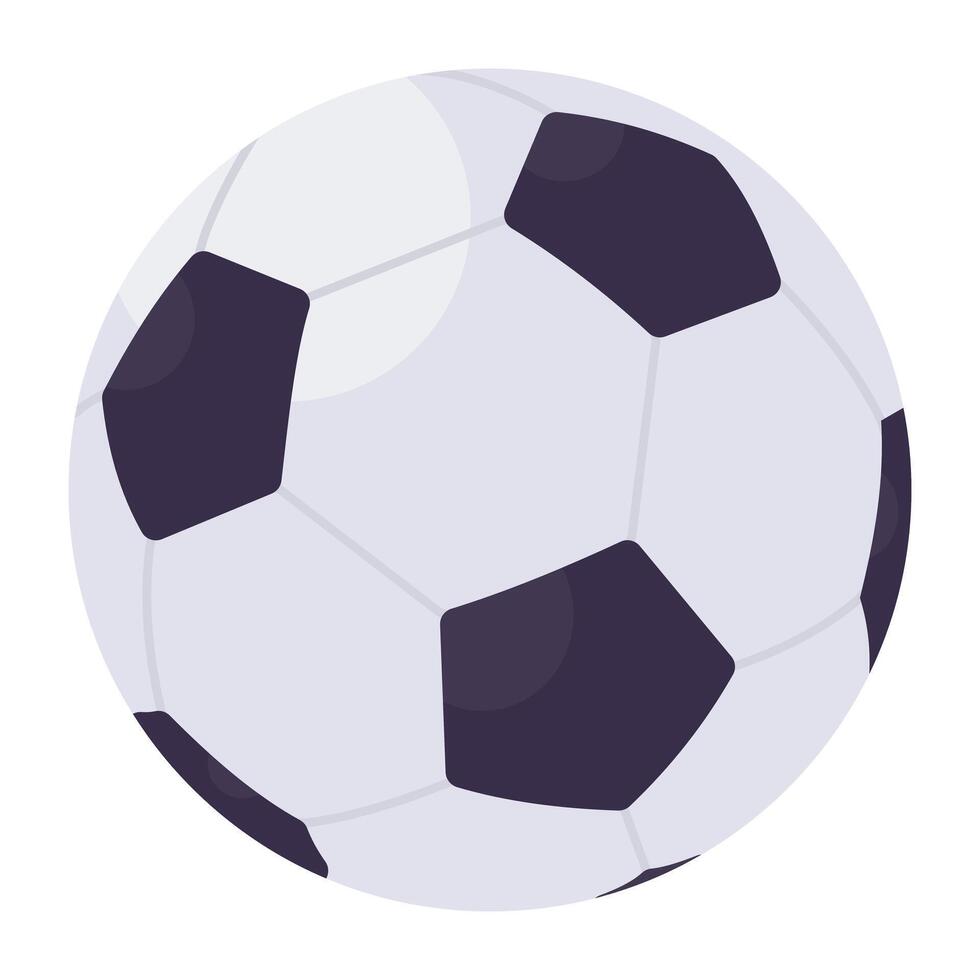 Modern design icon of football vector