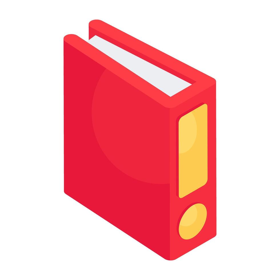 A premium download icon of binder vector