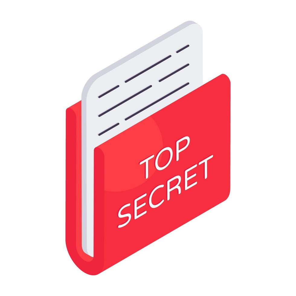 Premium download icon of secret folder vector