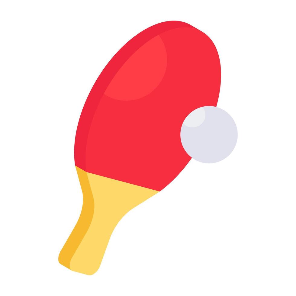 A perfect design icon of table tennis vector