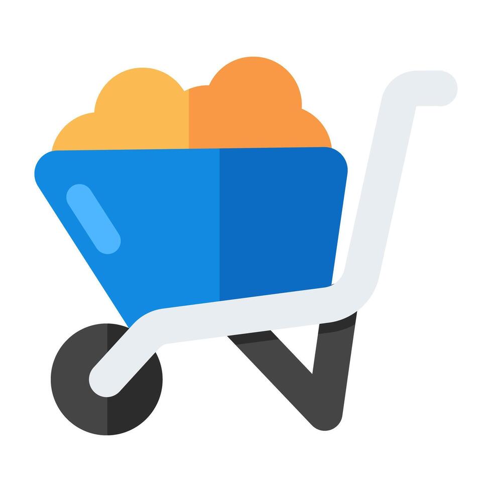 Modern design icon of mulch vector
