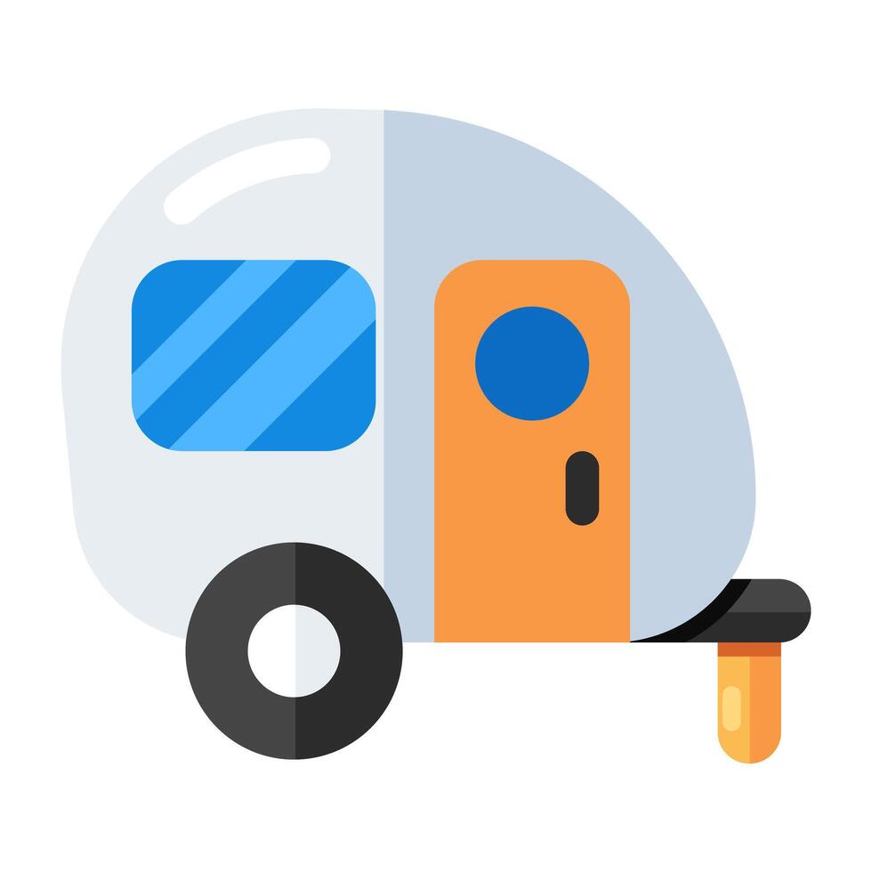 Perfect design icon of caravan vector