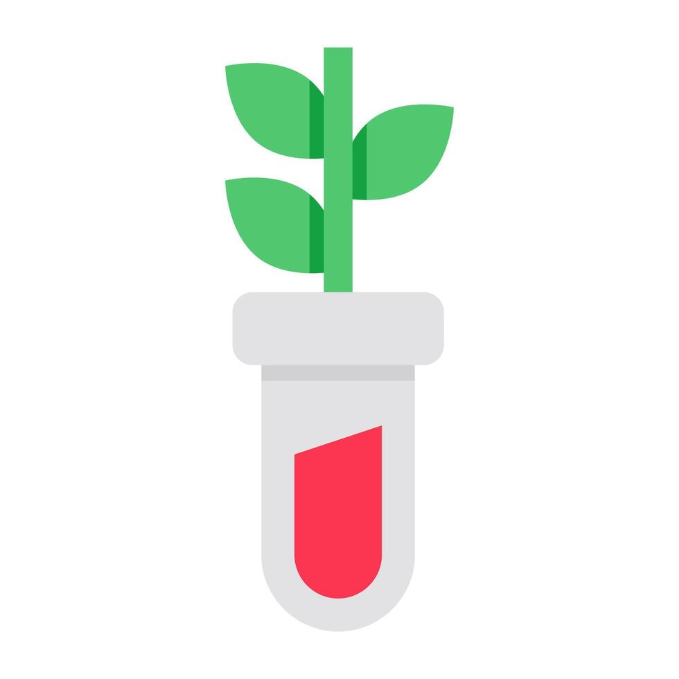 Perfect design icon of botanical tube vector
